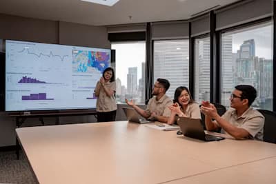 Privacy team reviewing program results